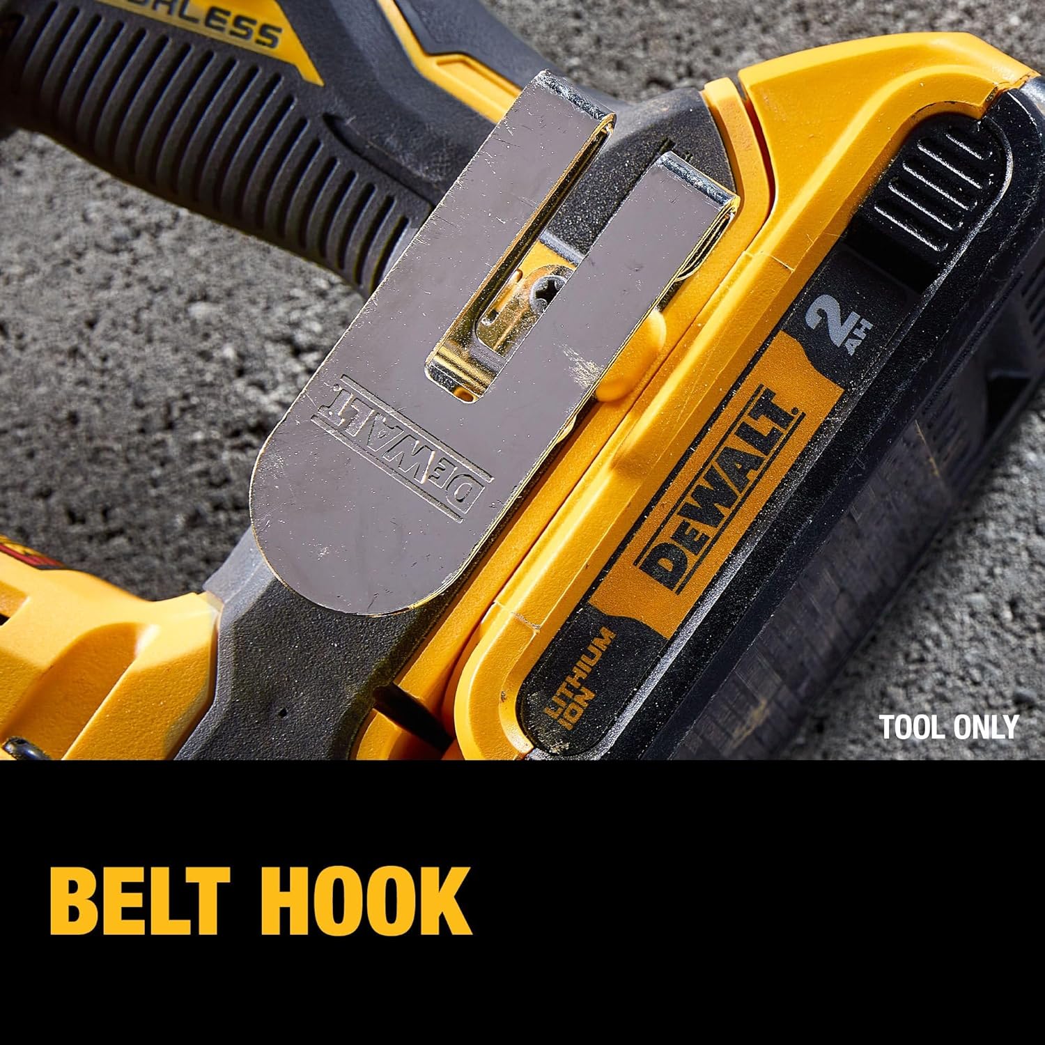 Dewalt DCH172B ATOMIC 20V MAX 5/8" BRUSHLESS CORDLESS SDS PLUS ROTARY HAMMER (BARE TOOL), 1060 RPM, 4980 BPM