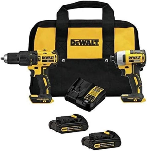 Dewalt DCK276C2 20V MAX 2 TOOL (DCD778 & DCF787) W/ 2 BATTERIES AND BAG