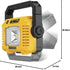 Dewalt DCL077B 12V MAX / 20V MAX LED TASK LIGHT