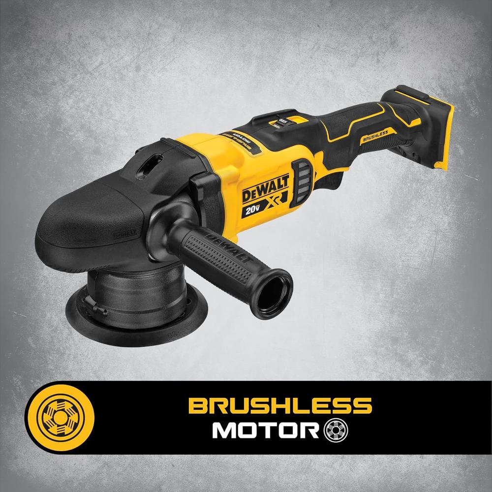 Dewalt DCM848B 20V MAX XR 5" VARIABLE SPEED RANDOM ORBIT POLISHER - TOOL ONLY