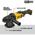 Dewalt DCM848P2 20V MAX XR 5" VARIABLE SPEED RANDOM ORBIT POLISHER KIT (5.0AH) W/ 2 BATTERIES AND BAG