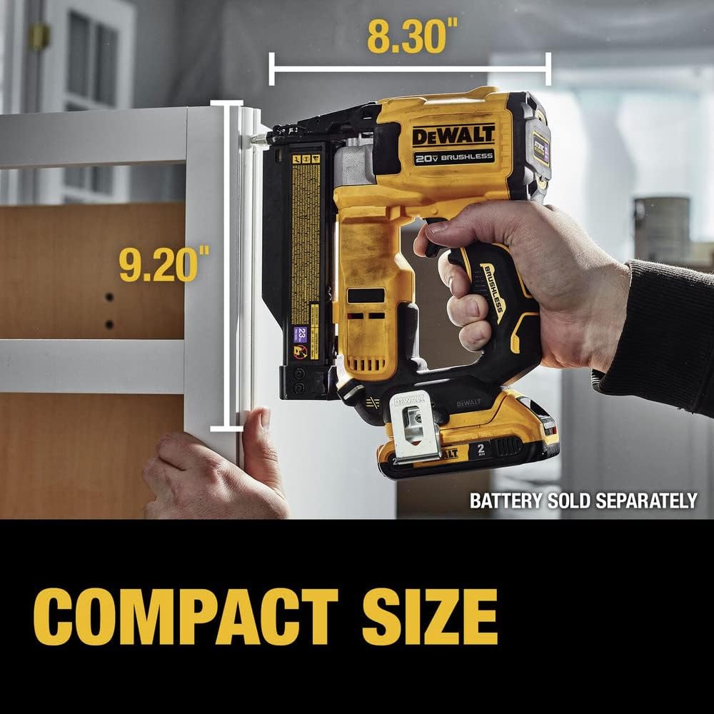 Dewalt DCN623B ATOMIC COMPACT SERIES 20V MAX Brushless Cordless 23 Gauge Pin Nailer (Tool Only)