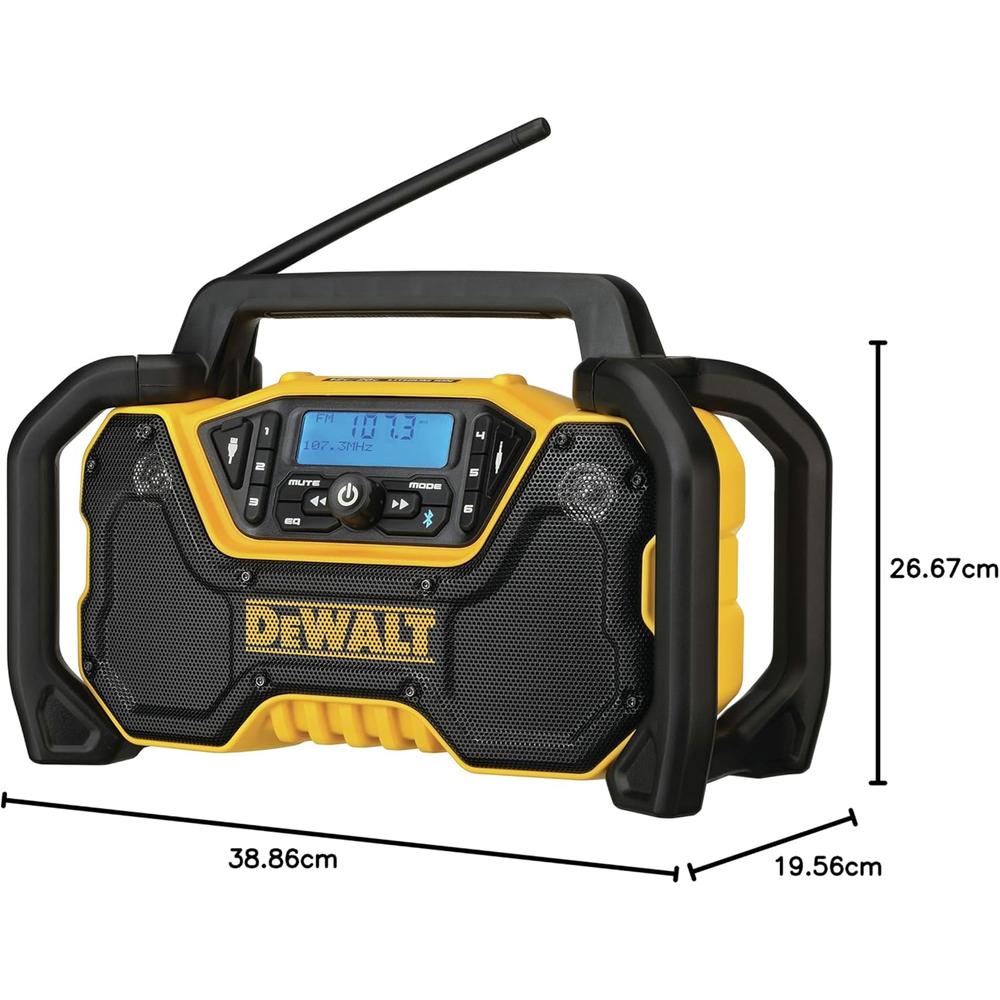 Dewalt DCR028B 12V/20V MAX JOB SITE BLUETOOTH RADIO