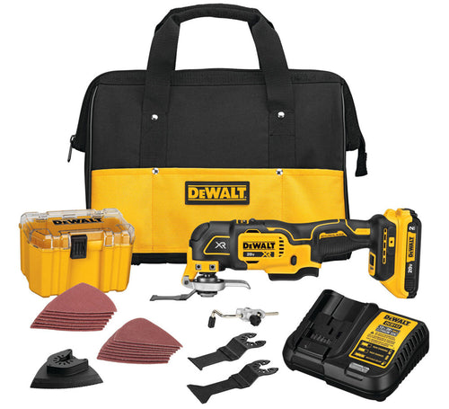 Dewalt DCS356D1 20V MAX XR 3 SPEED OSCILLATING MULTITOOL (2.0AH) W/ 1 BATTERY AND BAG