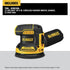 Dewalt DCW210B 20V MAX XR 5" VS ROS WITH HOOK & LOOP PAD AND DUST COLLECTION - TOOL ONLY