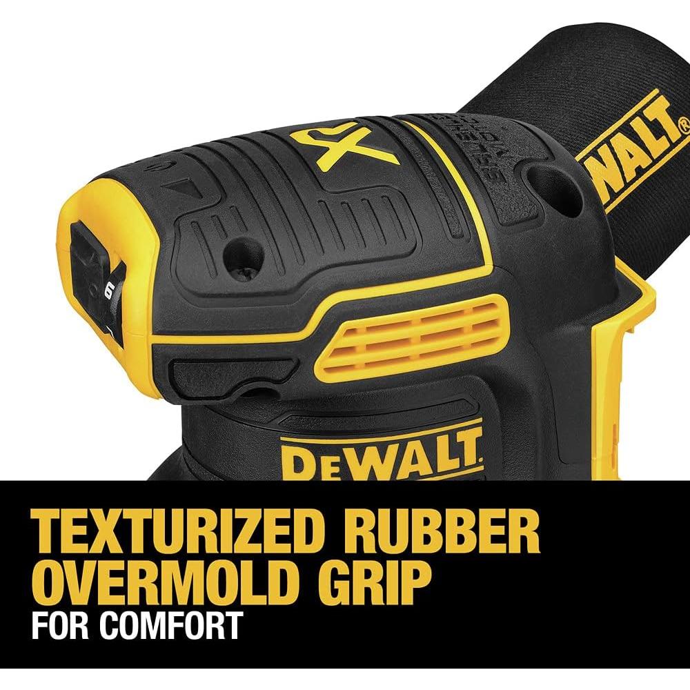 Dewalt DCW210B 20V MAX XR 5" VS ROS WITH HOOK & LOOP PAD AND DUST COLLECTION - TOOL ONLY