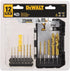 Dewalt DD5152 12pc Titanium Nitride Coated Impact Ready Drill Bit Set