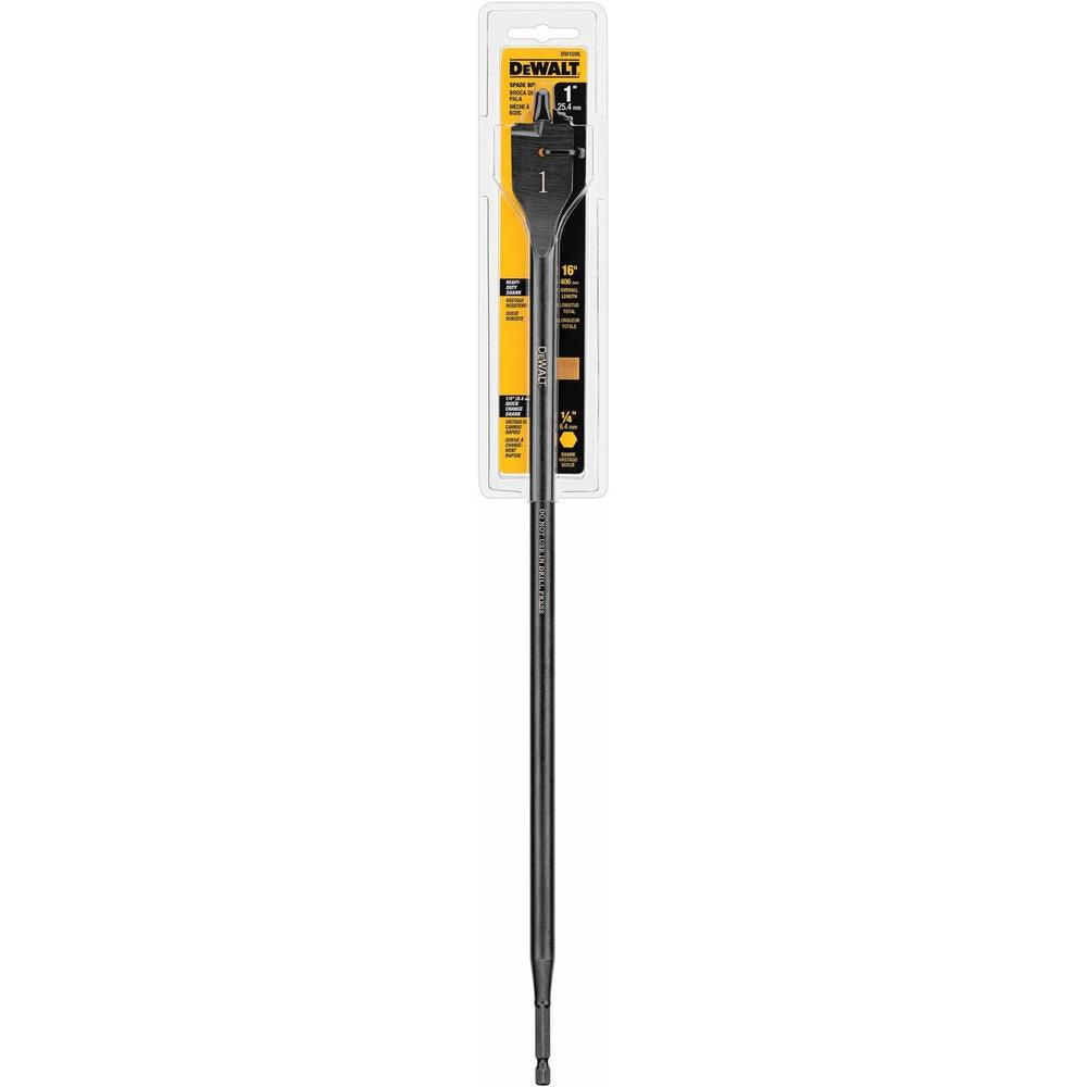 Dewalt DW1595 1" x 16" Heavy Duty Spade Bit