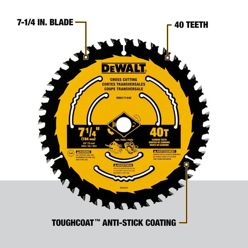 Dewalt DWA171440 7-1/4" Circular Saw Blade