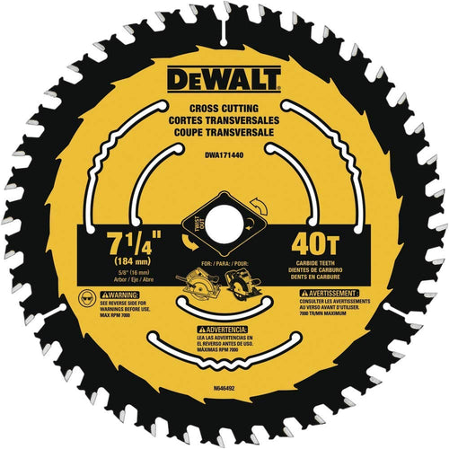 Dewalt DWA171440 7-1/4" Circular Saw Blade - MPR Tools & Equipment