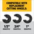 Dewalt DWACPRIR IMPACT READY COPPER TUBING CUTTER, 1" CAPACITY