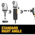 Dewalt DWAMRA14FT FLEXTORQ 1/4" SQUARE DRIVE IMPACT READY MODULAR RIGHT ANGLE ATTACHMENT