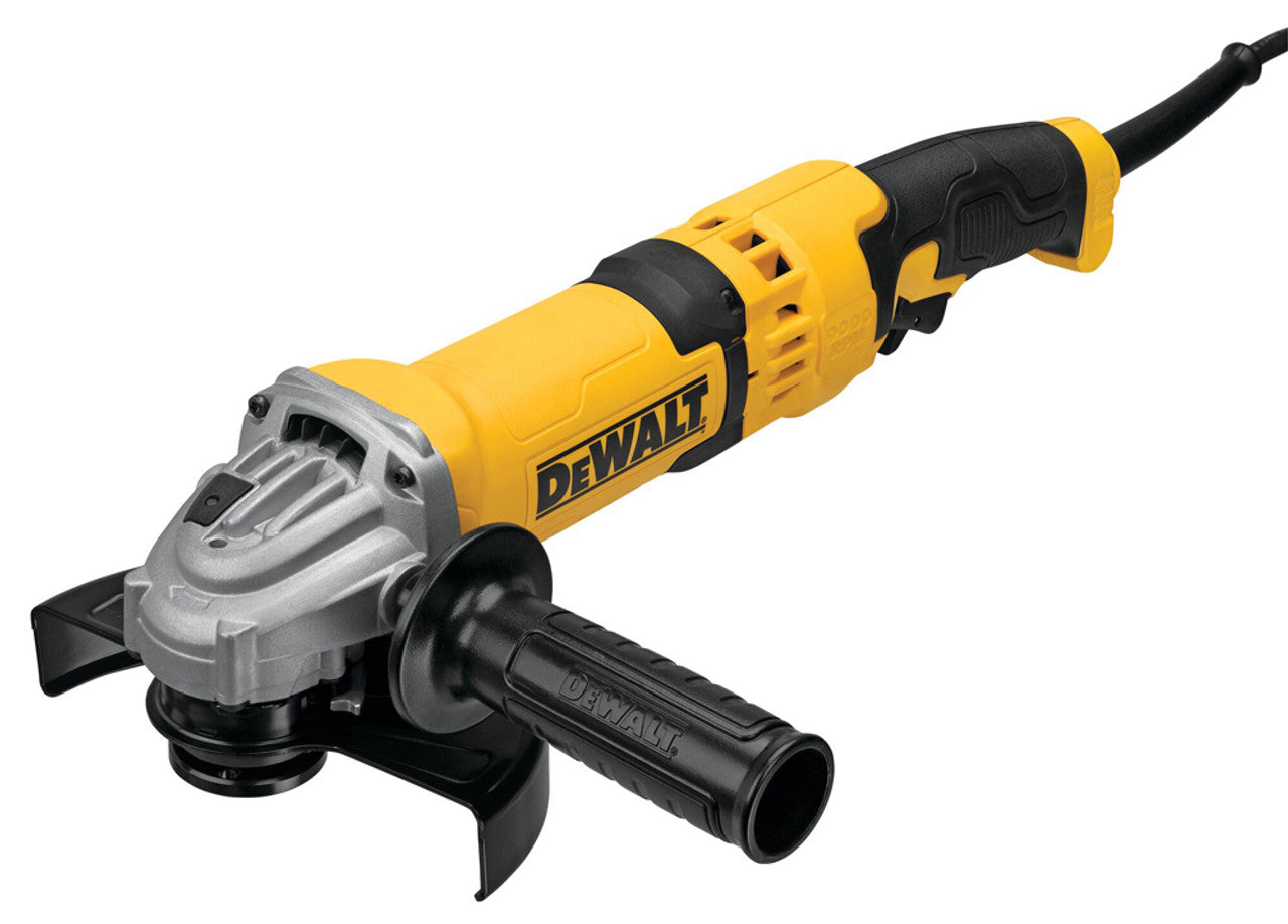 Dewalt DWE43116 4-1/2"/5"/6" RAT TAIL TRIGGER GRINDER (13AMP, 9,000RPM, AC/DC)