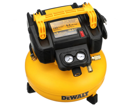 Dewalt DWFP55126 0.9 HP, 6 GALLON, 165 PSI, OIL FREE, 2.6 SCFM, PANCAKE COMPRESSOR