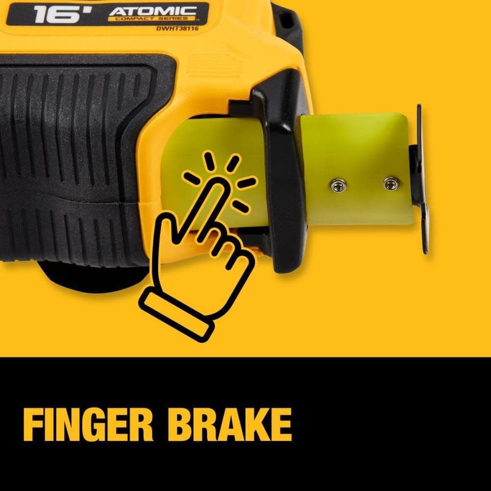 Dewalt DWHT38116S ATOMIC COMPACT SERIES 16ft Tape Measure