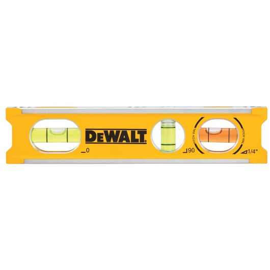 Dewalt DWHT42525 165mm/6.5" Magnetic Billet Torpedo Level - MPR Tools & Equipment