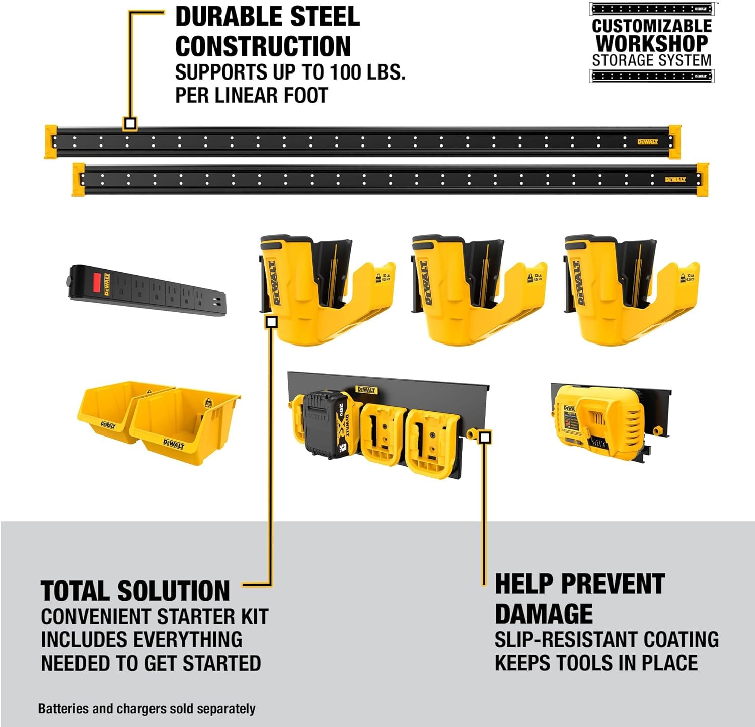 Dewalt DWST82825 Power Tool Storage Kit