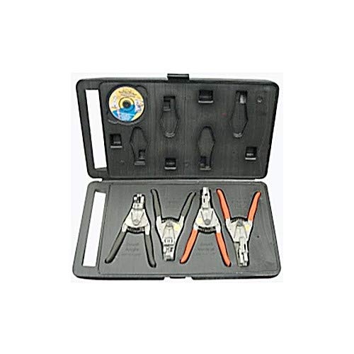 Direct Source International QRP4S-P 4-Piece Quick Release Pliers Set with Case - MPR Tools & Equipment