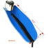 9 Circle 65066 Flexible Funnel in use with oil filter, 14.6" x 6.7" dimensions shown