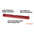 9 Circle 9CL-96068 Wheel Hanger feature callout: long threads, curved body, screwdriver tightening hole