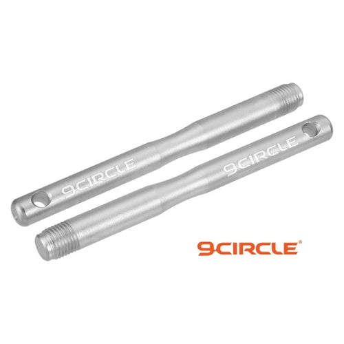 9 Circle 96054 2 Pc. Wheel Hanger M14 x P1.5 - pair of aluminum wheel hangers with 9CIRCLE branding
