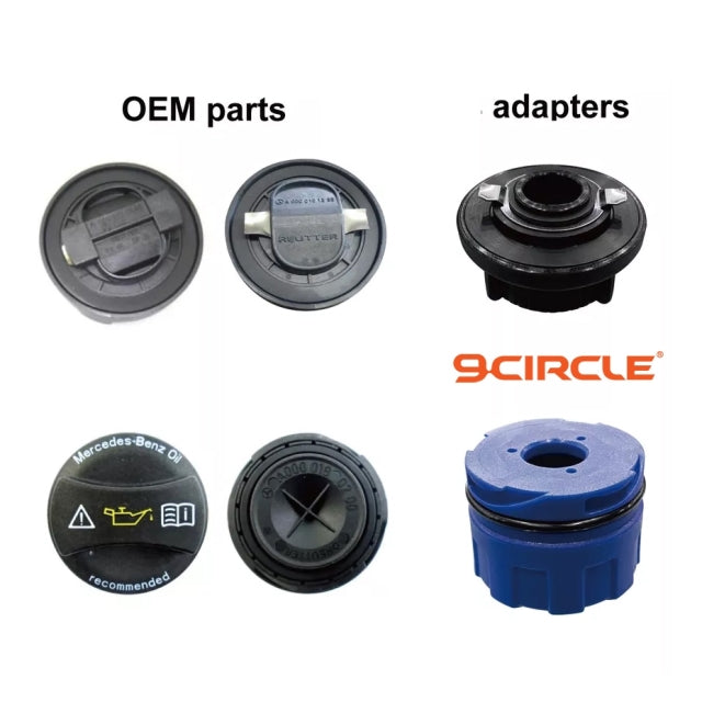 9 Circle 62731 Oil Funnel for Mercedes-Benz and BMW