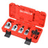 9 Circle 83170 5-Piece Wiper Arm Puller Set displayed in red carrying case