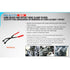 9 Circle 9CL-41172 13" Long Reach Offset Hose Clamp Pliers