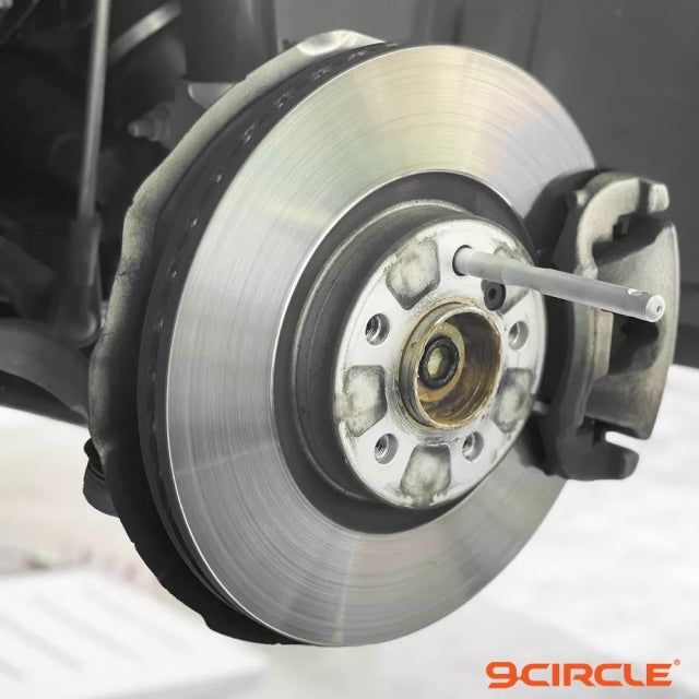 9 Circle 96054 2 Pc. Wheel Hanger M14 x P1.5 - in-use demonstration