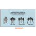 Adjustable puller diagram showing tight space, regular space, and wide space configurations