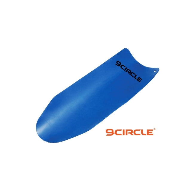 9 Circle 65067 Blue Flexible Funnel for Heavy Duty - Angle View
