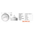 9 Circle 61651 Oil Filter Wrench technical diagram showing 86.6mm diameter, 54mm height, 3/8-inch square drive, and specs table
