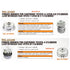 9 Circle 61601 and 61640 oil filter wrench application chart for Toyota and Lexus 4, 6, and 8 cylinder engines