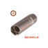 9 Circle 9CL-81282 14mm 6-Point Magnetic Spark Plug Socket - side view