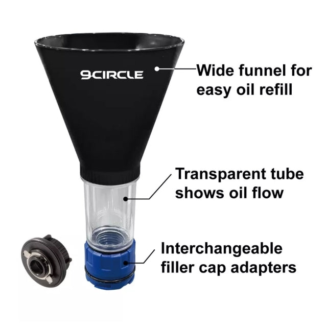 9 Circle 62731 Oil Funnel for Mercedes-Benz and BMW