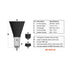 9 Circle 9CL-62730 Oil Funnel specifications and dimensions diagram