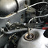 9 Circle 9CL-41172 Long Reach Pliers reaching deep into a confined engine compartment