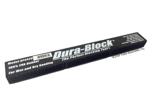 Dura-Block AF4420 STANDARD BLOCK - HOOK & LOOP       Dim: 3/4"H x 1-3/8"Wx 11"L - MPR Tools & Equipment