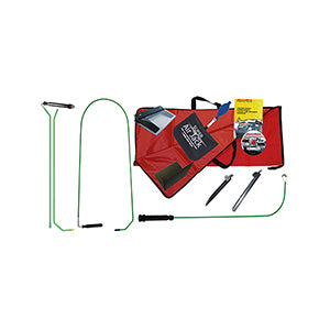 Access Tools ERK Emergency Response Kit full layout with red carrying case and tools spread out