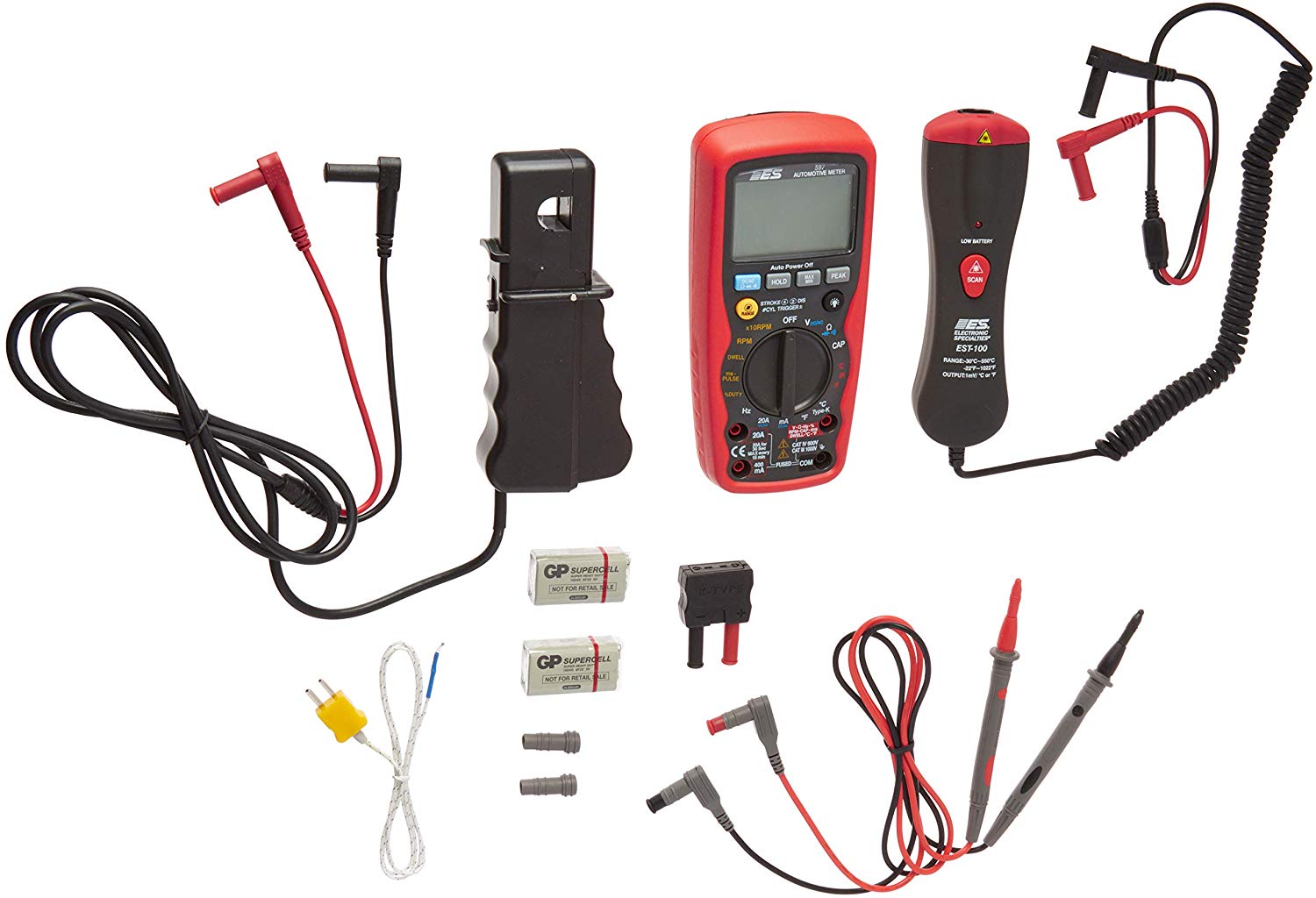 ESI 597IR 597 1000V CATIII DMM and EST-100 IR Thermometer Kit - MPR Tools & Equipment