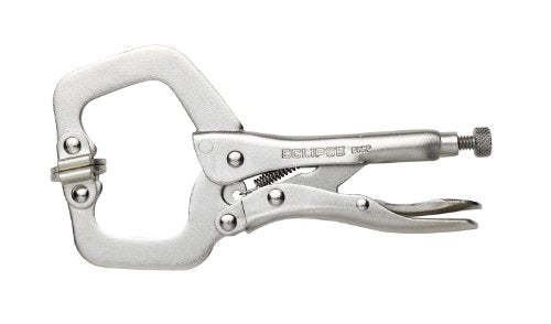 Eclipse Tools E6SP Locking Pliers with Swivel Pads, Chrome Molybdenum Steel, 6" Size, 1-3/4" Jaw Capacity - MPR Tools & Equipment