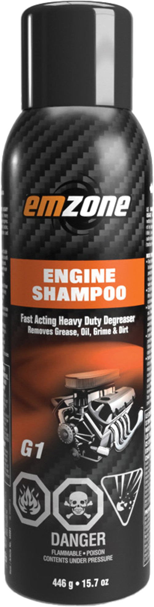 Emzone 45001 Emzone Engine Shampoo (G1), 446 G, Box Of 12 - MPR Tools & Equipment