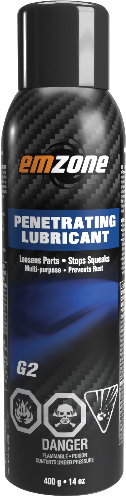 Emzone 45002 Emzone Penetrating Lubricant (G2), 400 G, Box Of 12 - MPR Tools & Equipment