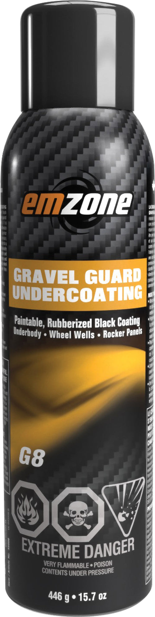 Emzone 45008 Emzone Gravel Guard Undercoating (G8), 446 G, Box Of 12 - MPR Tools & Equipment