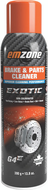 Emzone 45214 Exotic Brake & Parts Cleaner (g4e), 390 Gr, Case Of 12 Cans - MPR Tools & Equipment