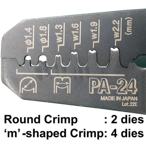 Engineer Inc. PA-24 Micro Connector Crimping Pliers - MPR Tools & Equipment