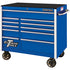 Extreme Tools RX412511RCBL Professional 11 Drawer Blue Roller Cabinet, 41-1/2"W x 25"D x 40-1/2"H - MPR Tools & Equipment