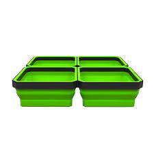 Ezred EZTRAY-QGR Eztray Quad Expendable Magnetic Tray Green - MPR Tools & Equipment