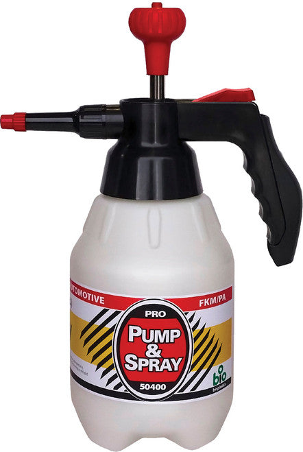 FBS Distribution 50400 Expert FKM/PA 1.8L Pump & Spray Compression Sprayer, Includes 1/2" Air Connector - MPR Tools & Equipment