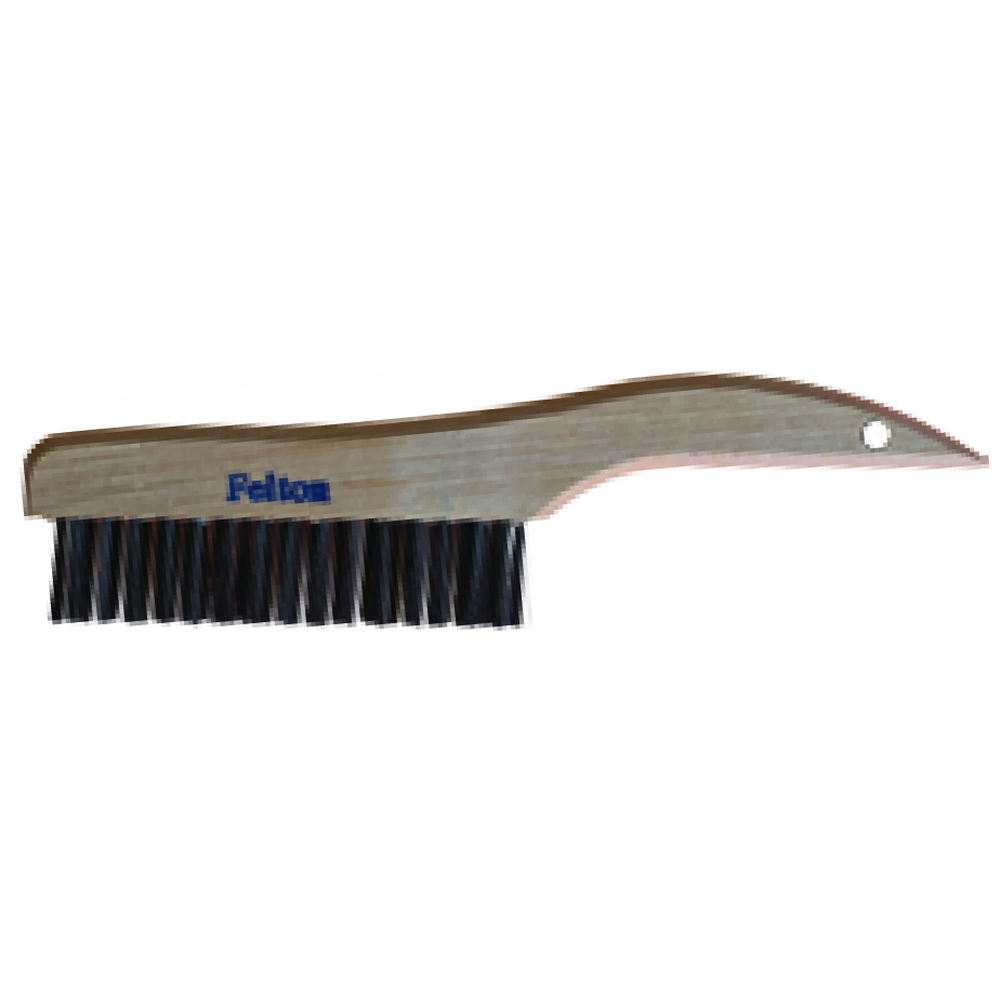 Felton FB1781 Shoe Handle Scratch Brush,.015 - MPR Tools & Equipment